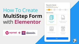 How To Create MultiStep form With Elementor amp Metform Plugin by WPmet on WordPress Website [upl. by Secilu172]