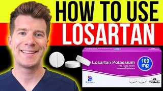 Doctor explains how to take LOSARTAN aka CozaarLozol  Doses side effects amp more [upl. by Thorwald20]