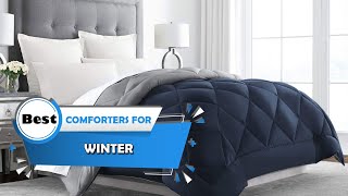 Top 5 Best Comforters for Winter amp All Season Review 2023  ReversibleFull Size amp Down Comforters [upl. by Garnes119]