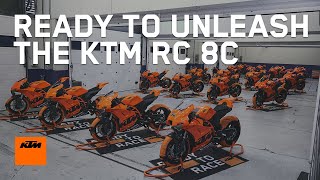 Ready to unleash the KTM RC 8C  KTM [upl. by Niuqaoj183]