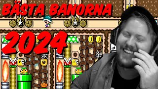 Bästa banorna 2024  Super Mario Maker 2 På Svenska [upl. by Rigdon]