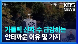 글로벌K 가톨릭 신자 수 급감하는 안타까운 이유 몇 가지  KBS 20231016 [upl. by Lachman]