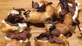 How to Make Sous Vide Beef Canapés [upl. by Maharg468]