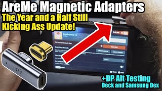 Are Magnetic Adapters WORTH IT for Steam Deck in 2024 [upl. by Groveman146]