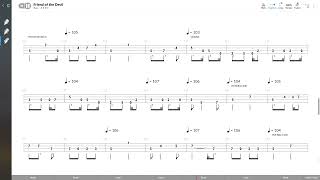 Grateful Dead  Friend Of The Devil BASS TAB PLAY ALONG [upl. by Mourant25]