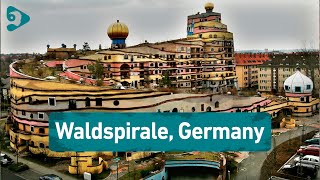 Documentary Waldspirale Darmstadt Germany مبنى الغابات اللولبية [upl. by Notfol]