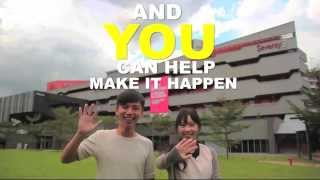 Volunteer at Ngee Ann Poly Open House 2014 [upl. by Beaulieu]