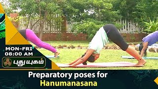 Ways to Practice Hanumanasana Monkey Pose  யோகா For Health  10082017 [upl. by Deming753]