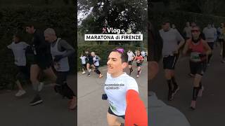 Maratona di Firenze 2024 🏃🏻‍♂️ che spettacolo maratona corsa running [upl. by Rotkiv]