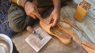 Handmade shoes  khossa  handmade leather shoes  handmade footwear  handcrafted shoes  boots [upl. by Ahseneuq]