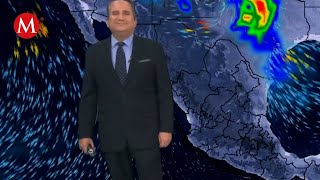 El clima para hoy 4 de enero de 2024 con Abimael Salas [upl. by Oisorbma]