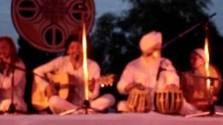 Sarabjit Singh and friends Adi Shakti Kundalini Yoga Festival France 810 [upl. by Inverson]