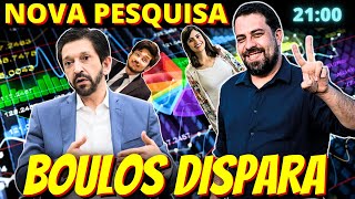 21h Em nova pesquisa Boulos abre vantagem para Ricardo Nunes [upl. by Weihs761]