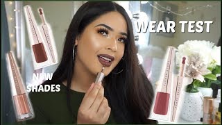 NEW FENTY BEAUTY STUNNA LIP PAINT in UNBUTTON UNCUFFED amp UNVEIL  Swatches  Wear Test Taisha [upl. by Gittle]