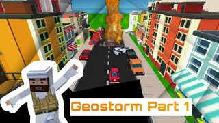 Geostorm Hong Kong Part 1  Simple Sandbox 2 [upl. by Kalk]