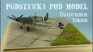 Podstawka pod model diorama base  jak zrobić [upl. by Niraa]