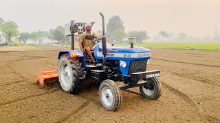 Sonalika DI 35 ￼Rotavator 8 feet performance 💪💪 farmingtractor farming sonalikarotavator [upl. by Attecnoc679]