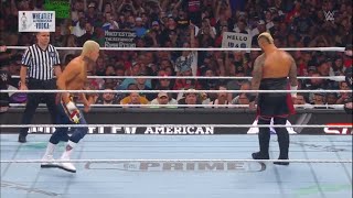 WWE Summerslam 2024  Cody Rhodes vs Solo Sikoa WWE Championship Full Match HD [upl. by Pollerd412]