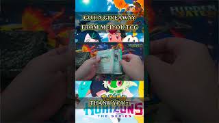 GIVEAWAY GIFT FROM MEIYOUTCG pokemon pokemontcg shorts fyp viral giveaway cards collection [upl. by Irianat]