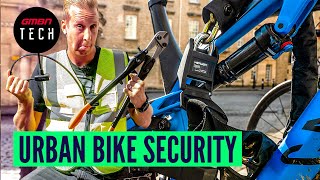 How To Lock Your Bike In Town  Urban Bike Security Guide [upl. by Erodisi]