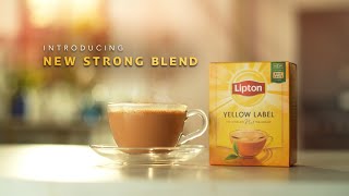 Introducing Liptons New Strong Blend [upl. by Aidam]