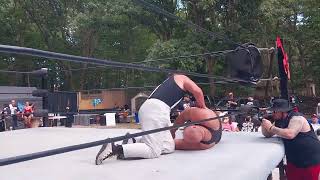 Da Goombah vs Everest  Singles Match  XBrand Wrestling House Party 2 [upl. by Eylhsa]