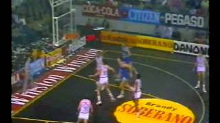 Drazen Petrovic 49pts10asts vs Real Madrid 1986 Euroleague [upl. by Kalina]