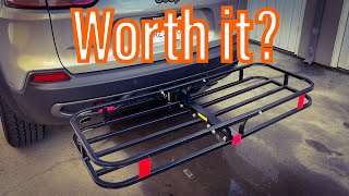 Harbor Freight 500LB Cargo Carrier Review [upl. by Attaymik970]