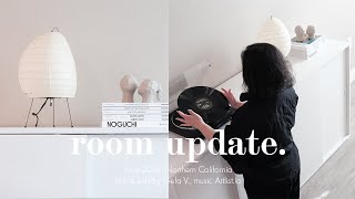 homebody diaries turning Ikea cabinets into a sideboard unboxing Noguchi Akari 1N [upl. by Navak]