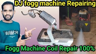 How To Fog machine coel repair slolve 100  fog smoke machine repair  dj fog machine [upl. by Incrocci680]