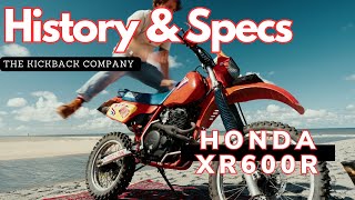 The History and Specs behind the Honda XR600R  Red Carpet Reviews 2 [upl. by Marl303]