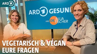 Vegan und vegetarisch Gesunder Fleischersatz aus Tofu Seitan Soja  Dr Julia Fischer  ARD Gesund [upl. by Carlstrom655]