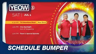 TV5 HD  Saturday Afternoon Schedule 1JUL 2023 [upl. by Ahsinut981]