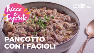 PANCOTTO CON I FAGIOLI  RICETTA SUPER RICCA e SAPORITA😋🥄 [upl. by French]