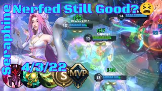 Seraphine  Nerfed Still Good  Patch 52c   Ranked  Ep356 [upl. by Fidele]