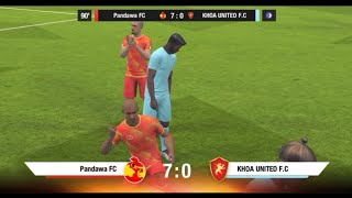 LIGA ELITE PANDAWA FC 7 VS KHOA UNITED FC 0  TOP ELEVEN 2024 [upl. by Tips]