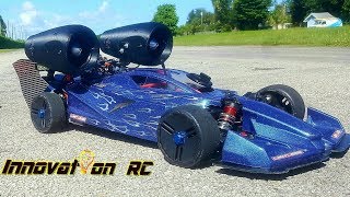 RC Jet car quotTwin Turboquot 200 Kmh Dual EDF Car [upl. by Ariella]