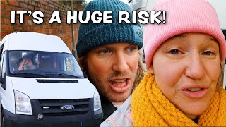 We BOUGHT A NEW CAMPER Winter Van Life UK  York [upl. by Gnak]