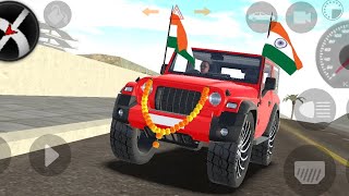 Dollar song sidhu museuwala real lndian new model mahindra thar offroad driving gameplayvideo [upl. by Havelock]