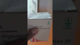 Tazar 45g IV single dose vial   piperacillin and Tazobactam injection lp [upl. by Carlynn422]