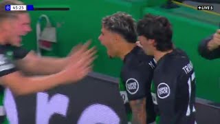 Maximiliano Araujo Goal UEFA Sporting vs Man City 41 All Goals ResultsExtended highlights [upl. by Niles228]