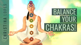 Full Body 7 Chakra Healing Guided Meditation [upl. by Ellenrad788]