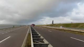 6x nieuwe brandweerautos VRNHN gespot op de Afsluitdijk [upl. by Ayaros]