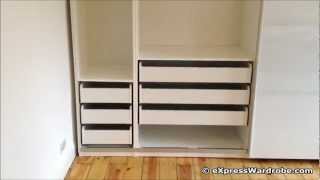 IKEA Pax Tonnes Sliding Door Wardrobe Design [upl. by Anissa319]