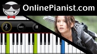 Birdy  Just A Game The Hunger Games Soundtrack  Piano Tutorial [upl. by Abel]