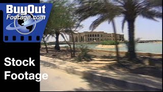 Saddam Hussein Palace  Baghdad Iraq 2003  2004  Stock Footage [upl. by Elrahc617]