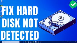 Fix Hard Disk Not DetectedRecognized on Windows 10 [upl. by Ennaerb]