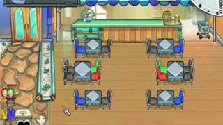 Lets Play Diner Dash 12 Go With The Flo Fine Seafood Dining [upl. by Annahaj]