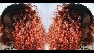 ♡ EASY OrangeCopper Hair color ft IndianHairnet 🍊 [upl. by Erdnaid429]