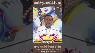 આપણે જે જ્ઞાન આપે   Shree Vipulbhai Shastriji  Kathamrutam [upl. by Eednak]